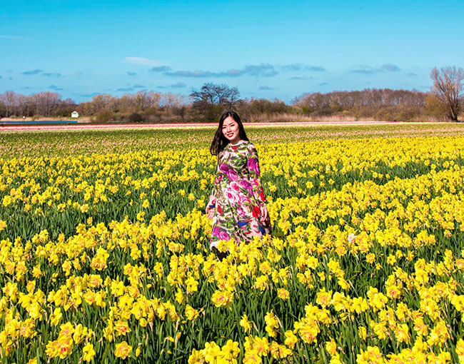 Theo chân cô gái Việt, khám phá những mùa hoa xao xuyến ở Hà Lan - 11