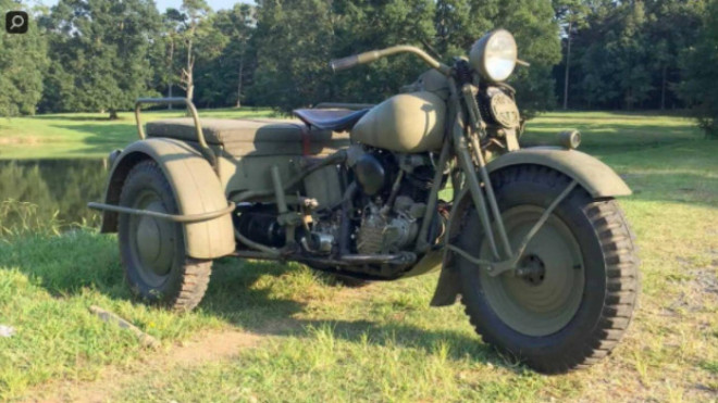 Xe ba bánh Harley Davidson suýt trở thành phương tiện chiến tranh của Mỹ - 1