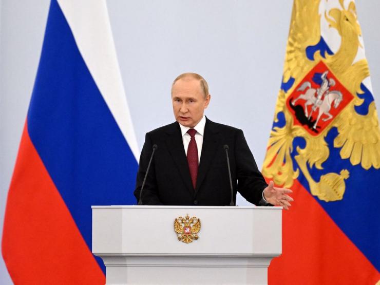 Ông Putin: Nga có thêm 4 vùng mới