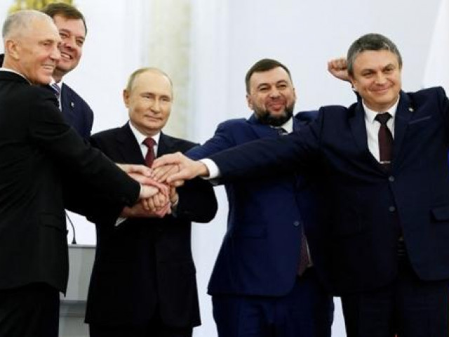 Quốc hội Nga nhất trí sáp nhập 4 vùng của Ukraine