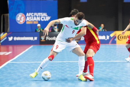 Video bóng đá futsal Việt Nam - Iran: "Cơn mưa" bàn thắng, đẳng cấp vượt trội (Futsal châu Á)