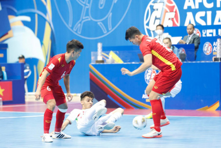 Trực tiếp bóng đá ĐT Việt Nam - Iran: Đức Hòa ấn định tỉ số (Tứ kết futsal châu Á) (Hết giờ)