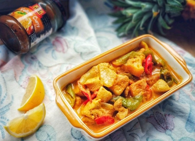 Cách làm món cà ri gà dứa kiểu Thái mềm béo thơm ngon cực đơn giản - 18