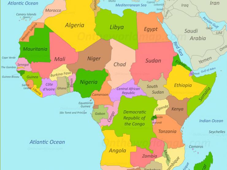 Biên giới nhiều nước châu Phi thẳng tắp như kẻ và câu chuyện buồn phía sau
