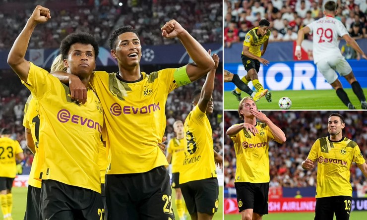 Sao Dortmund 150 triệu euro choáng vì lập kỷ lục Cúp C1, sánh ngang Haaland - 1