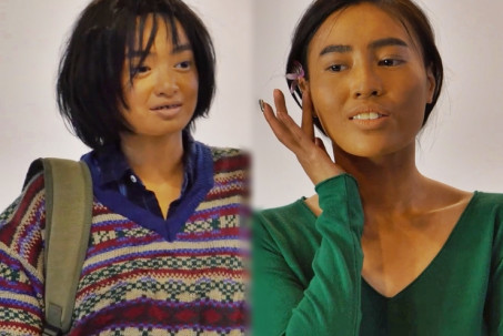 Lan Ngọc, Kaity Nguyễn lộ ảnh đen nhẻm, răng hô trong "quá khứ"