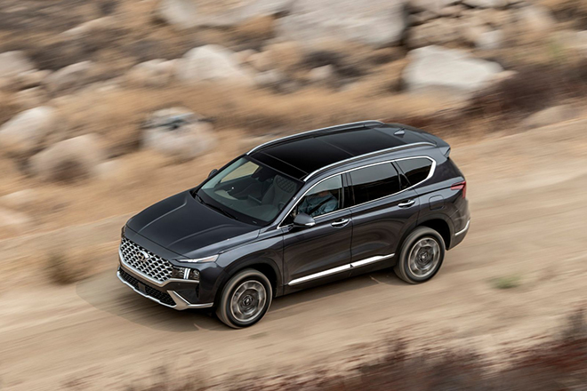 Giá xe Hyundai Santa Fe niêm yết và lăn bánh tháng 10/2022 - 13