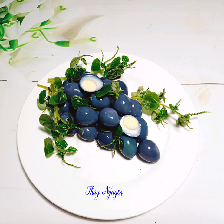 Hô biến trứng cút thành chùm nho căng mọng đẹp như tranh, chồng con thi nhau gắp - 5