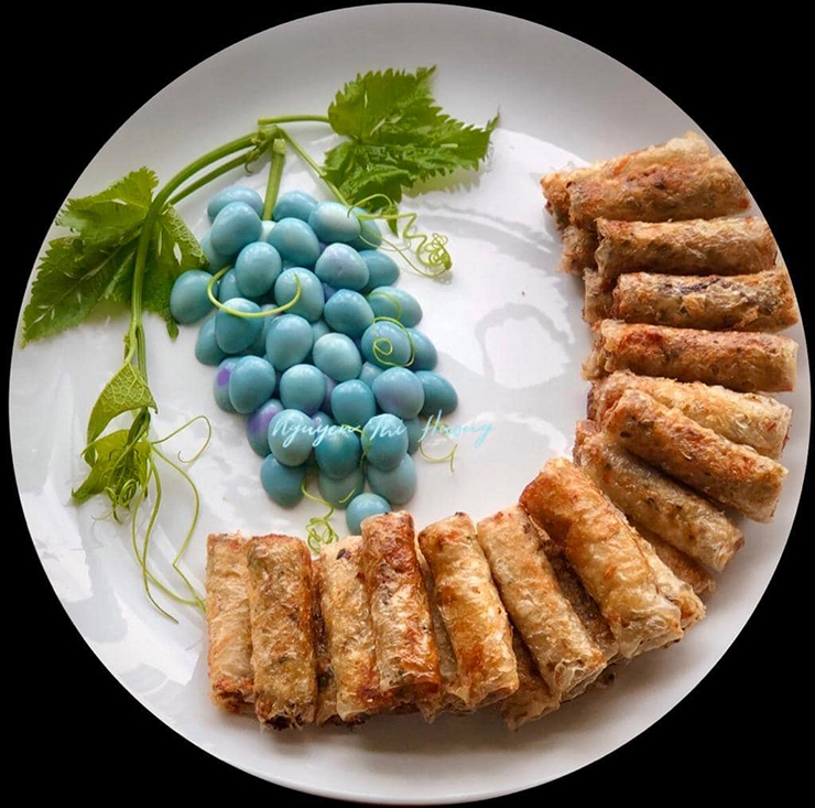 Hô biến trứng cút thành chùm nho căng mọng đẹp như tranh, chồng con thi nhau gắp - 7