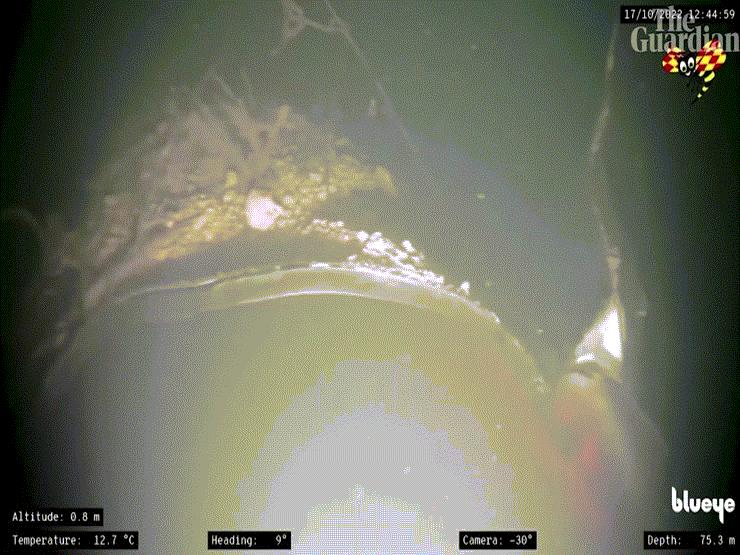 Video đầu tiên dưới lòng biển cho thấy thiệt hại ở đường ống Nord Stream 1