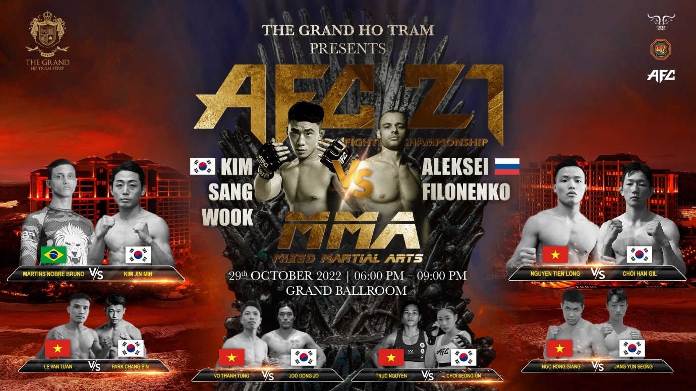 The Grand Ho Tram Strip trở thành khu phức hợp đăng cai giải đấu MMA đầu tiên tại Hồ Tràm - 2