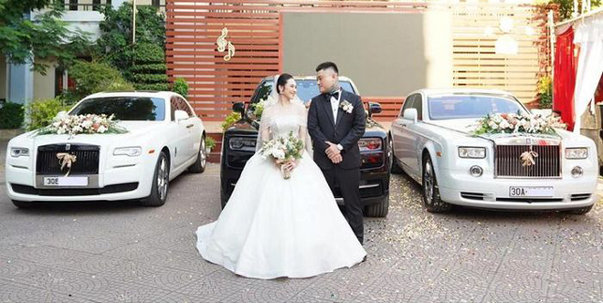 Dàn siêu xe trăm tỷ trong đám cưới sao Việt - 1