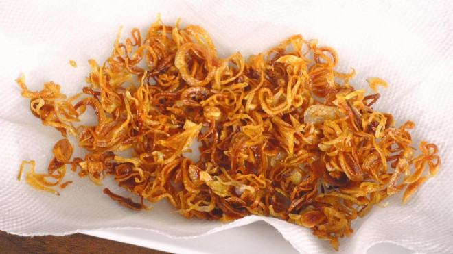 Chỉ cần lò vi sóng, làm hành phi không bị cháy mà vẫn giòn rụm, vàng ươm, bảo quản được lâu - 5