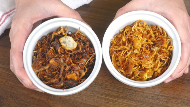 Chỉ cần lò vi sóng, làm hành phi không bị cháy mà vẫn giòn rụm, vàng ươm, bảo quản được lâu - 3