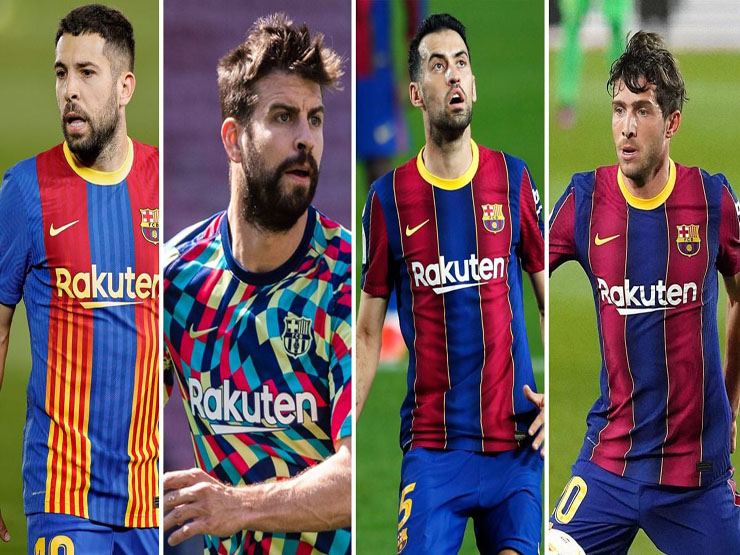 Barca vắt chanh bỏ vỏ: Pique - Busquets cống hiến 10 năm, phải theo bước Messi?