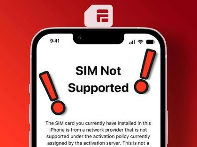 6 cách sửa lỗi SIM không được hỗ trợ trên iPhone 14