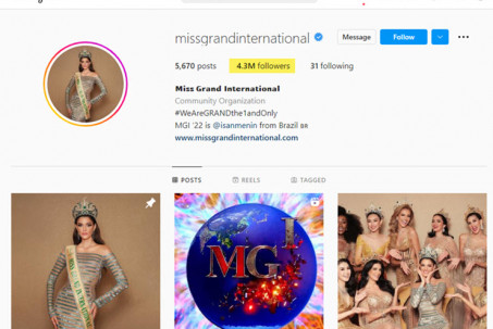 Dân mạng Việt đồng loạt unfollow Instagram của Miss Grand International