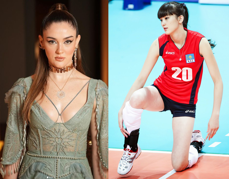 &#34;Chân dài&#34; cao gần 2m có 2,2 triệu người mê, ăn đứt &#34;nữ thần&#34; bóng chuyền - 1
