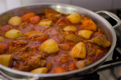 Món ngon cuối tuần: Lạ miệng với gà hầm cay kiểu Hàn Quốc - 5