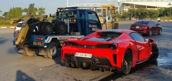 Từ vụ siêu xe Ferrari gây tai nạn: Quy định như thế nào về biển số xe NG?