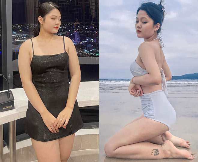 Giảm 15kg trong 4 tháng, cô gái Quảng Nam xinh đẹp ngỡ ngàng - 1