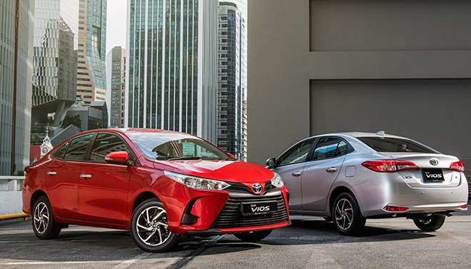Giá xe Toyota Vios niêm yết và lăn bánh tháng 11/2022 - 3