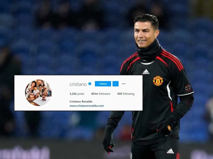 Ronaldo bất ngờ mất 3 triệu fan trên mạng xã hội, có phải do đá kém? - 1