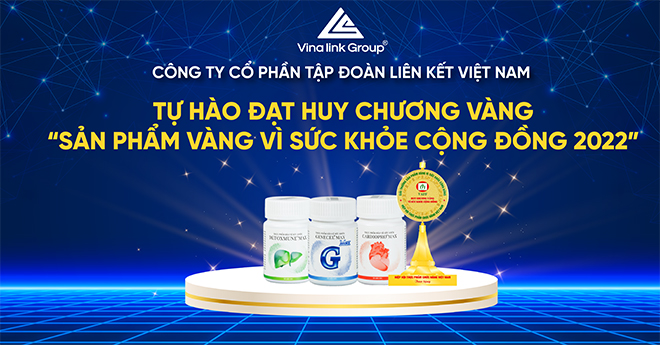 Vinalink Group vinh dự nhận giải thưởng “Sản phẩm vàng vì sức khỏe cộng đồng” năm 2022 - 1