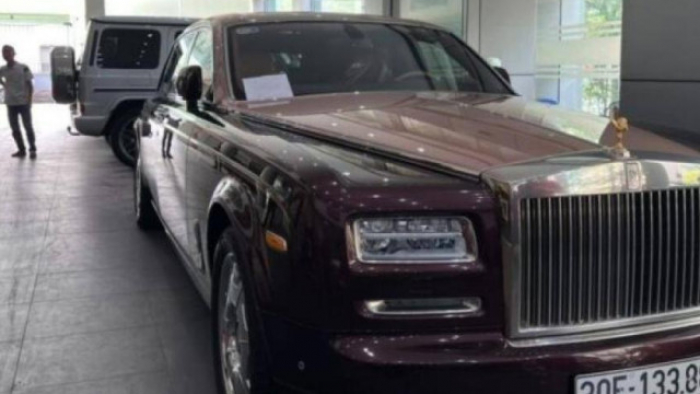 Muốn đấu giá RollsRoyce Phantom Lửa Thiêng phải cọc trước 56 tỷ