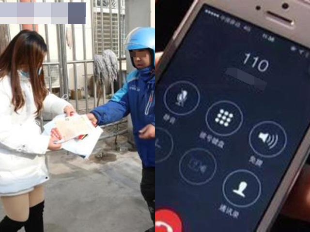 Công an tới gõ cửa sau khi người phụ nữ gửi thêm cho shipper 4.000 đồng