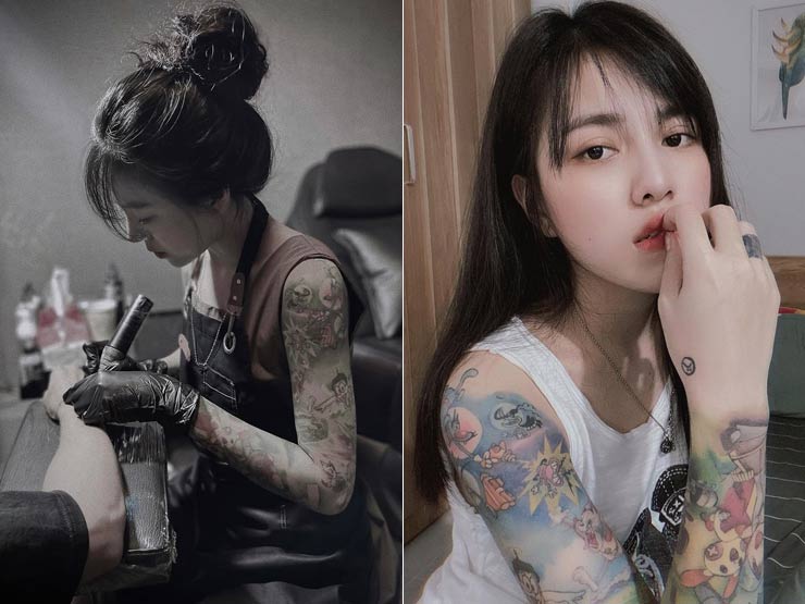 Nữ Thợ Xăm Sài Thành Xinh Như Hot Girl Và Hành Trình 5 Năm Theo Đuổi Nghề  Xăm