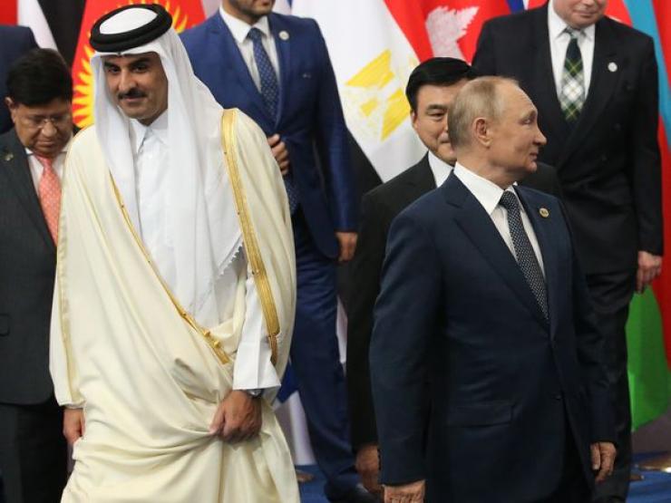 Tiết lộ mục đích cuộc gặp giữa Tổng thống Nga Putin và quốc vương Qatar