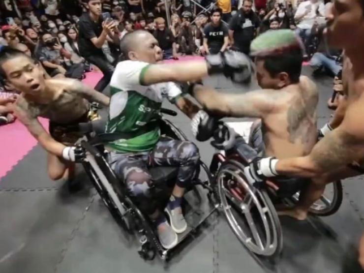 Boxing xe lăn: Từ ý tưởng của ”Gã điên” McGregor tới màn thượng đài ở Thái Lan
