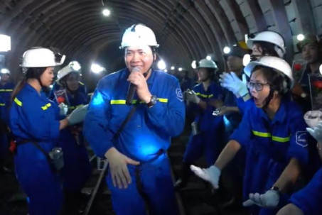 Giọng ca Opera Phúc Tiệp mạo hiểm quay MV trong…lòng đất sâu 175m