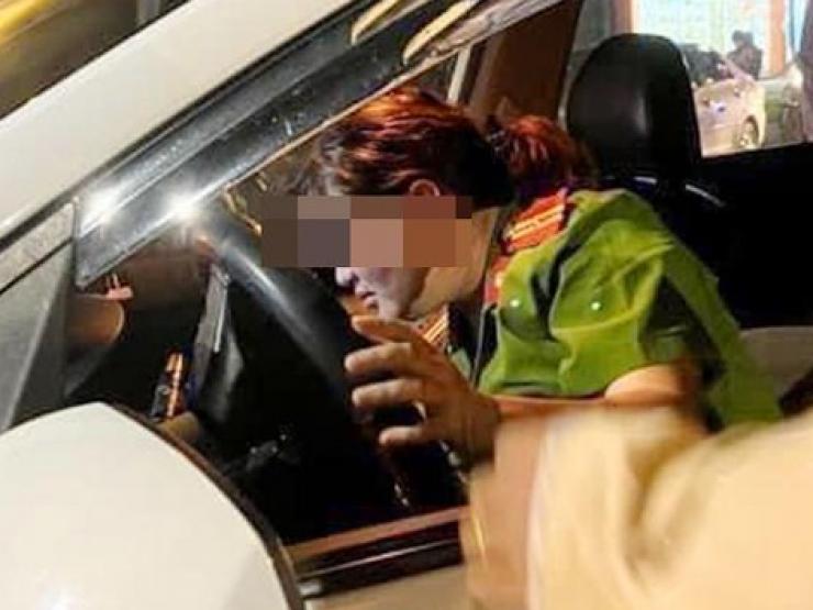 Công an Gia Lai kỷ luật giáng chức nữ thiếu tá say xỉn lái ô tô gây tai nạn
