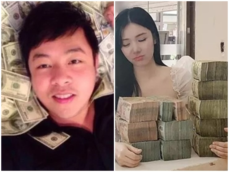 Những bức ảnh ”đậm mùi tiền” của sao Việt: TiTi (HKT) ôm hàng tỷ ở sòng bạc, Quang Lê nằm lên tiền
