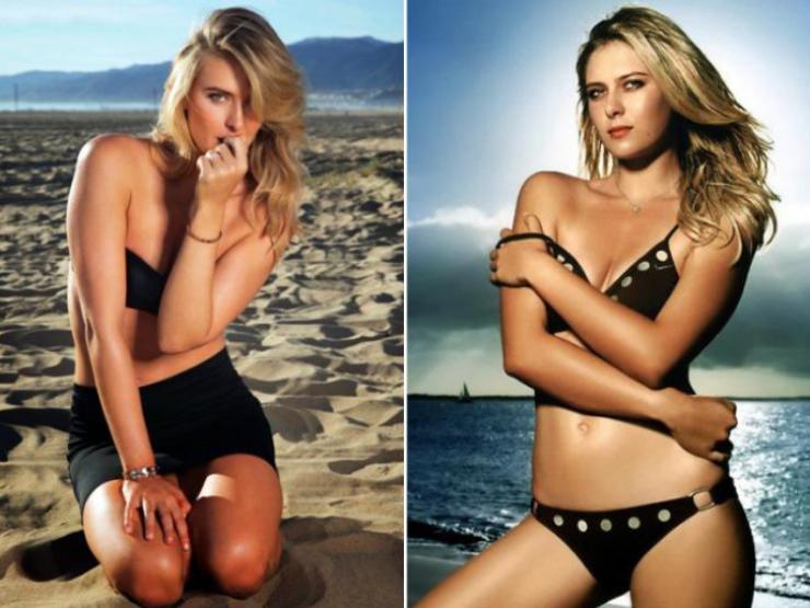 Sharapova và bạn trai tình tứ ở hẻm núi, người đẹp tennis vén váy làm điều bất ngờ