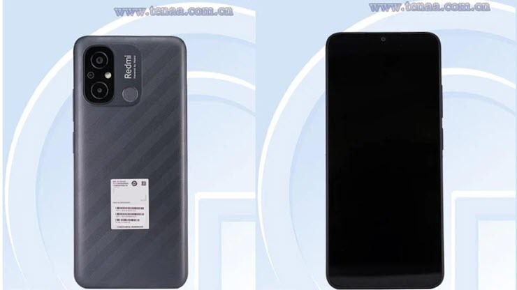 Redmi 11A đã đạt chứng nhận TENAA, lộ diện thông số kỹ thuật và thiết kế