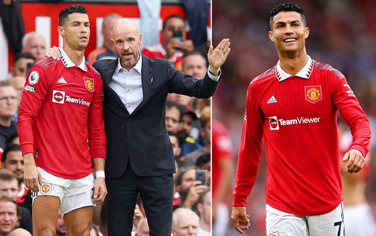 Thầy cũ Ronaldo phản pháo MU: Ten Hag không đủ trình dẫn CR7, thua xa Sir Alex - 1