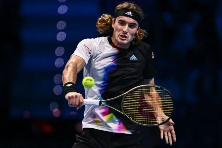Video tennis Tsitsipas - Medvedev: Nghẹt thở loạt tie break tỷ số 13-11 (ATP Finals) - 1