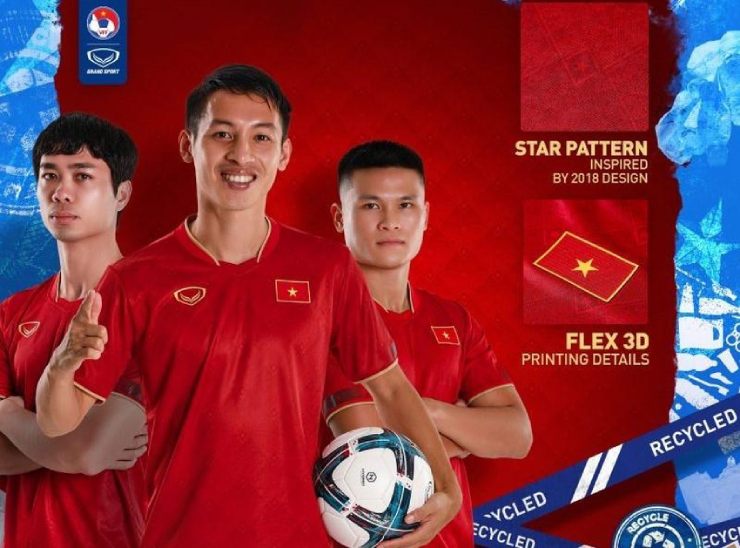Diện mạo mới của tuyển Việt Nam và chiếc áo đấu độc lạ - 1
