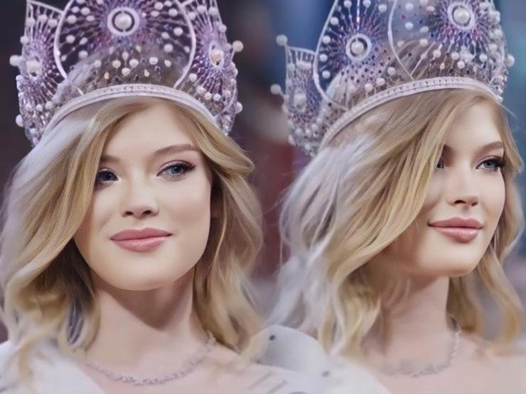 2 hoa hậu Nga gây choáng ngợp với vẻ đẹp như tiên trong truyện cổ