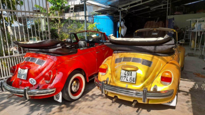 Hai chiếc Volkswagen 1979 "độc nhất vô nhị" ở An Giang