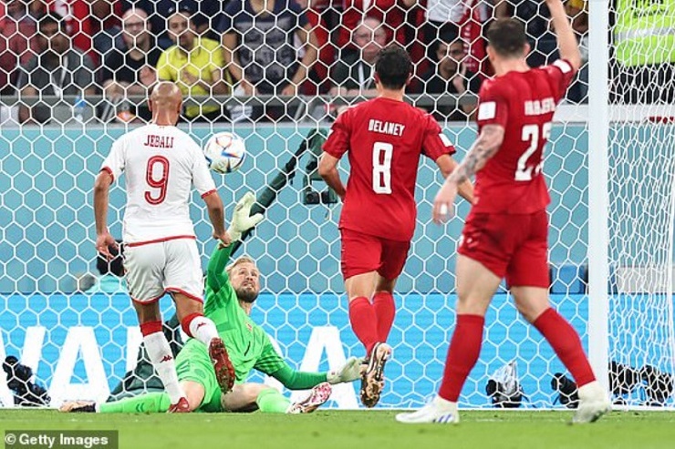 Kết quả bóng đá Đan Mạch - Tunisia: Kịch tính VAR, cột dọc & 2 lần mất bàn thắng (World Cup) - 1