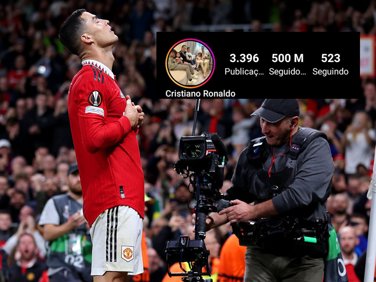 Ronaldo chưa đá World Cup đã lập kỳ tích, cán mốc 500 triệu người ”theo dõi”