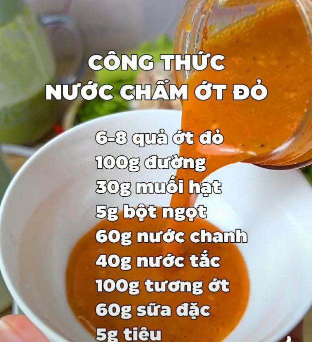 Công thức pha 2 loại nước chấm bằng các nguyên liệu đơn giản và rẻ tiền, cực ngon, hợp nhiều món, để tủ lạnh dùng dần