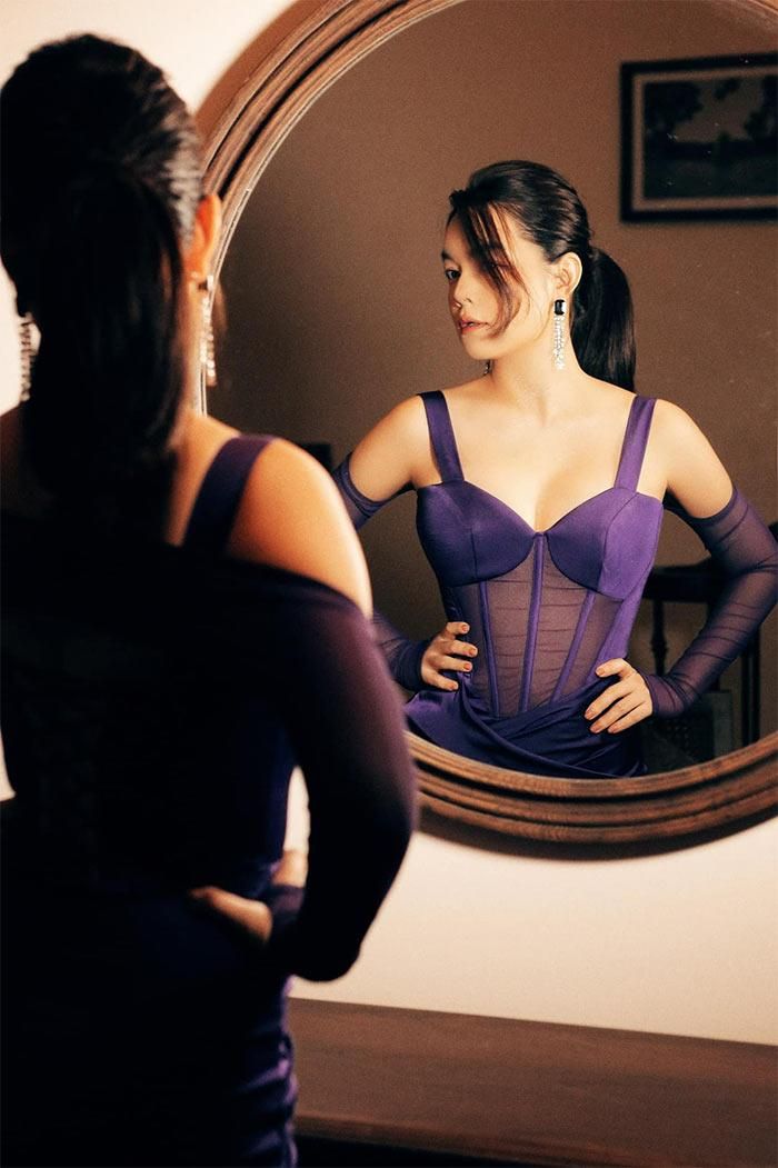 Phạm Quỳnh Anh diện váy dáng corset ôm sát, &#34;tái xuất&#34; với vẻ ngoài nuột nà - 5