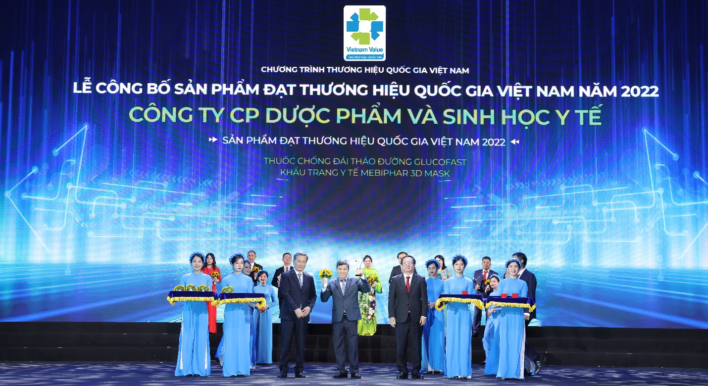 Công ty Cổ phần Dược phẩm và Sinh học Y tế (MEBIPHAR) tự hào đạt &#34;Thương hiệu Quốc gia Việt Nam&#34; - 1