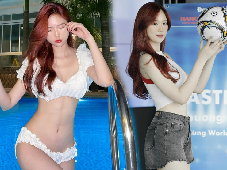 Hot girl Hà thành, Nghệ An đại diện Hàn Quốc, Uruguay bất phân thắng bại từ dáng đến lối mặc
