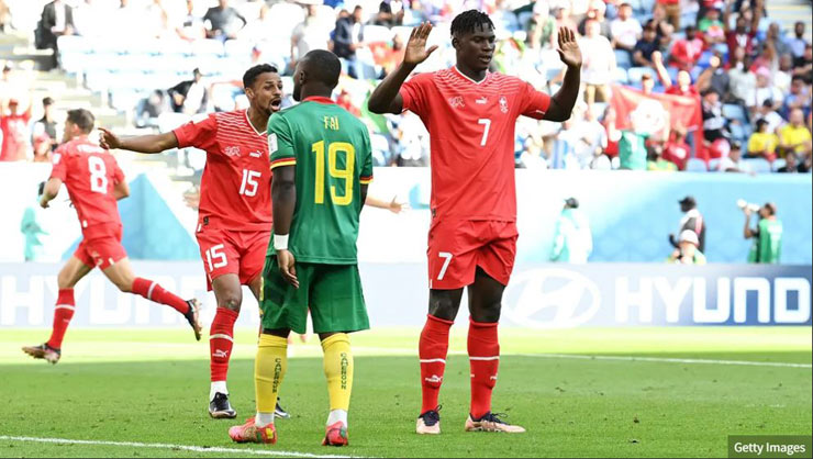 Kết quả bóng đá Thụy Sĩ - Cameroon: Shaqiri châm ngòi, người hùng đặc biệt (World Cup) - 2